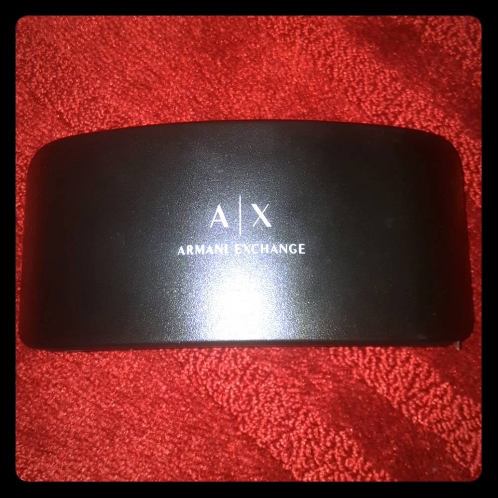 Armani Exchange glasses case